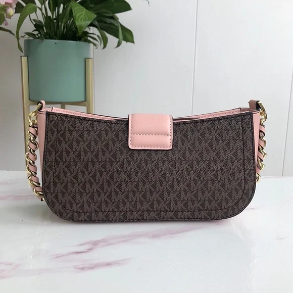 M&K Carmen Logo Shoulder Bag - Picture 3 of 9